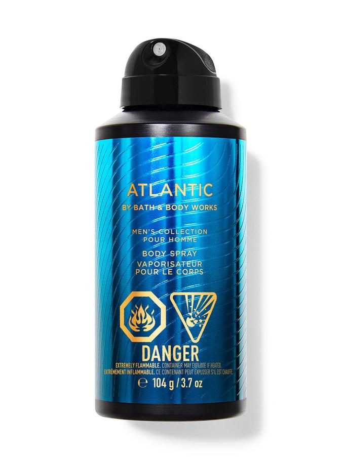 Bath & Body Works Mens Body Spray- Atlantic