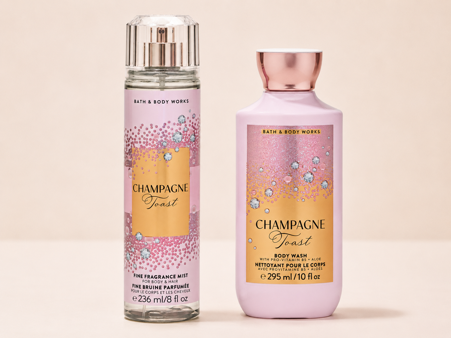 Champagne Toast Duo Set – Mist + Body Wash