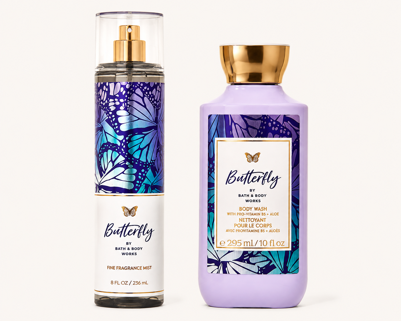 Butterfly Duo Set – Mist + Body Wash