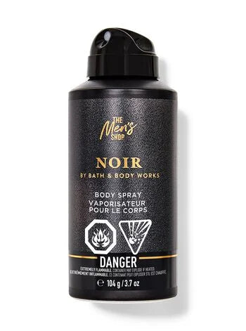 Bath & Body Works Men's Body Spray- Noir