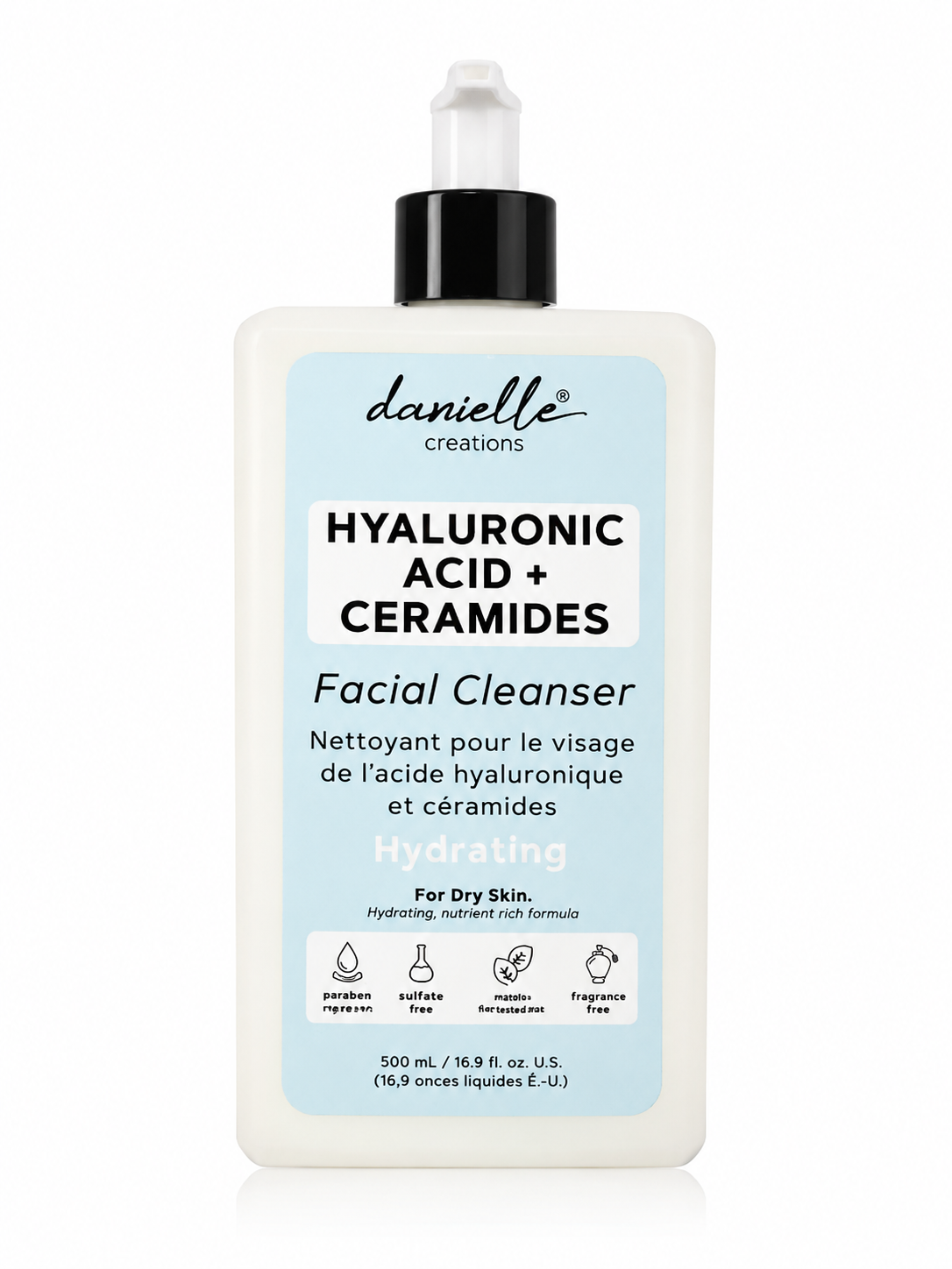 DANIELLE HYALURONIC ACID + CERAMIDES CLEANSER