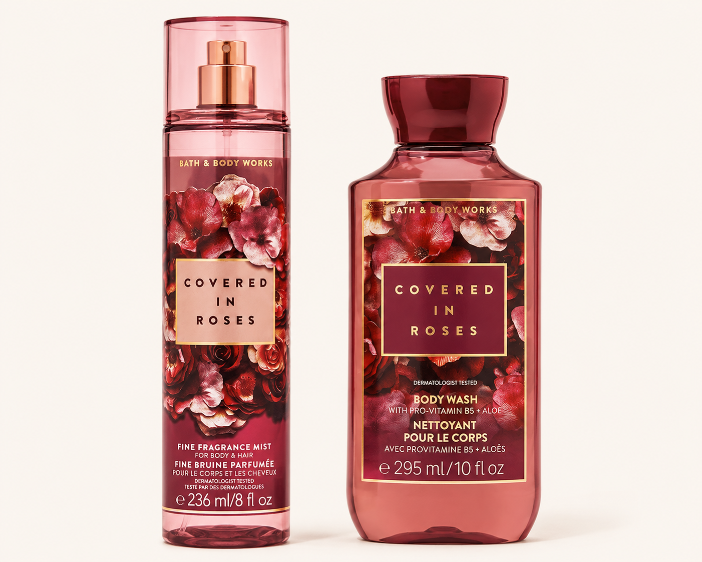 Covered In Roses Duo Set – Mist + Body Wash