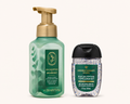 Eucalyptus Spearmint Duo Set – Hand Soap + Sanitizer