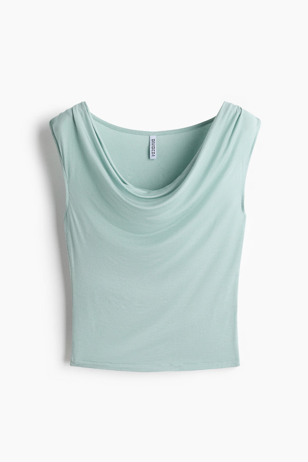 H & M Cowl-Neck Jersey Top