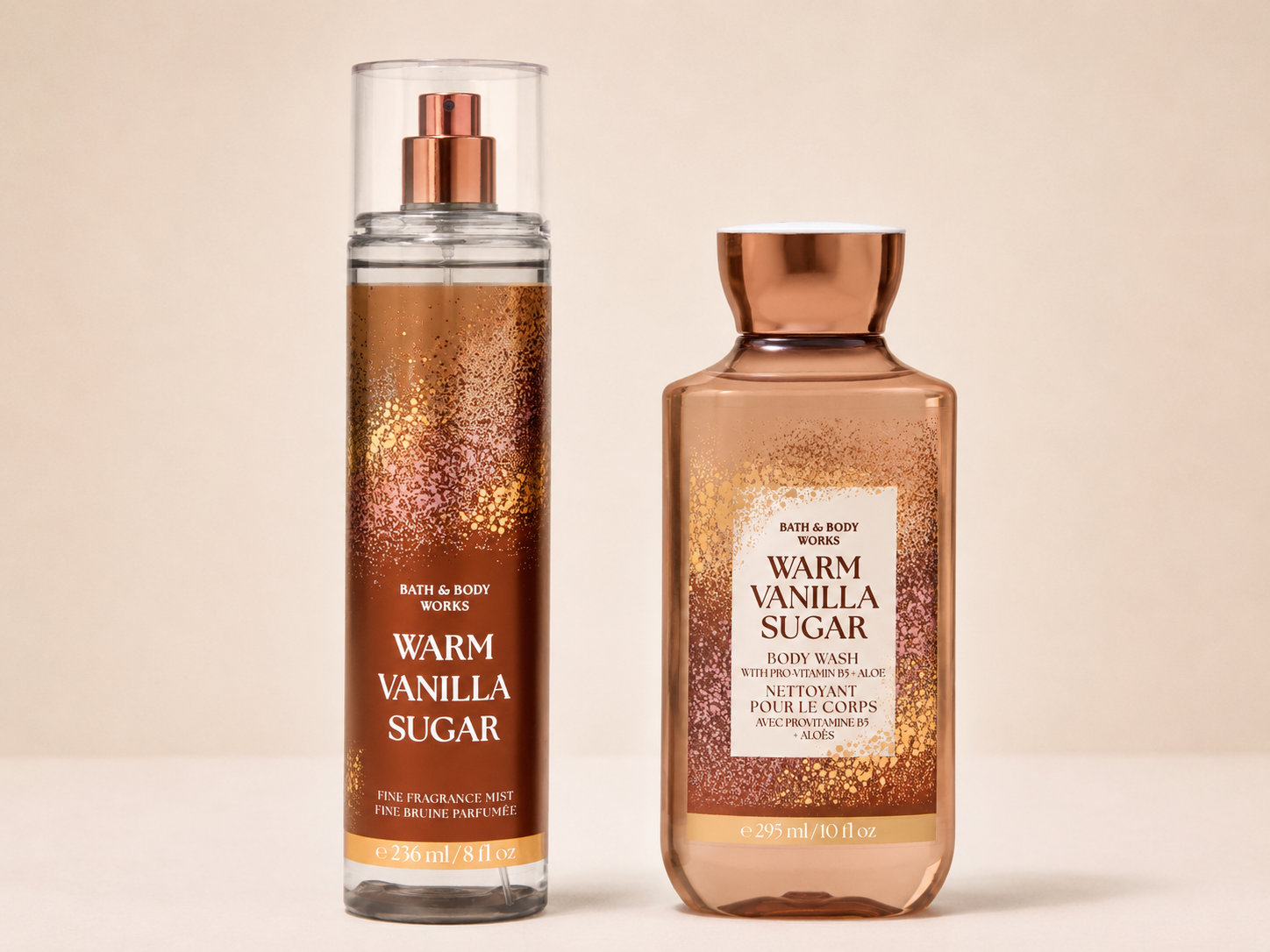 Warm Vanilla Sugar Duo Set – Mist + Body Wash