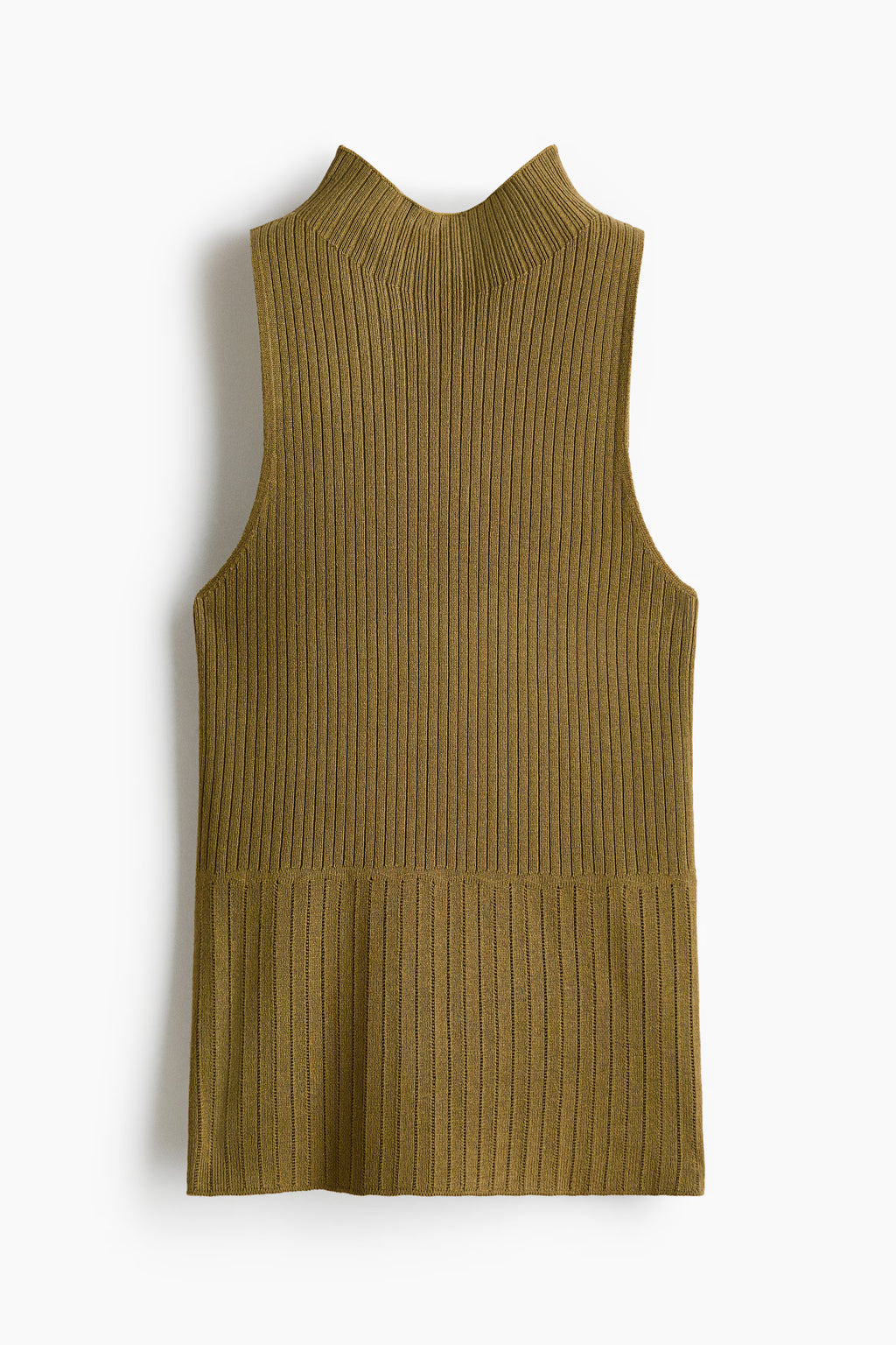 H & M Rib-Knit Turtleneck Top