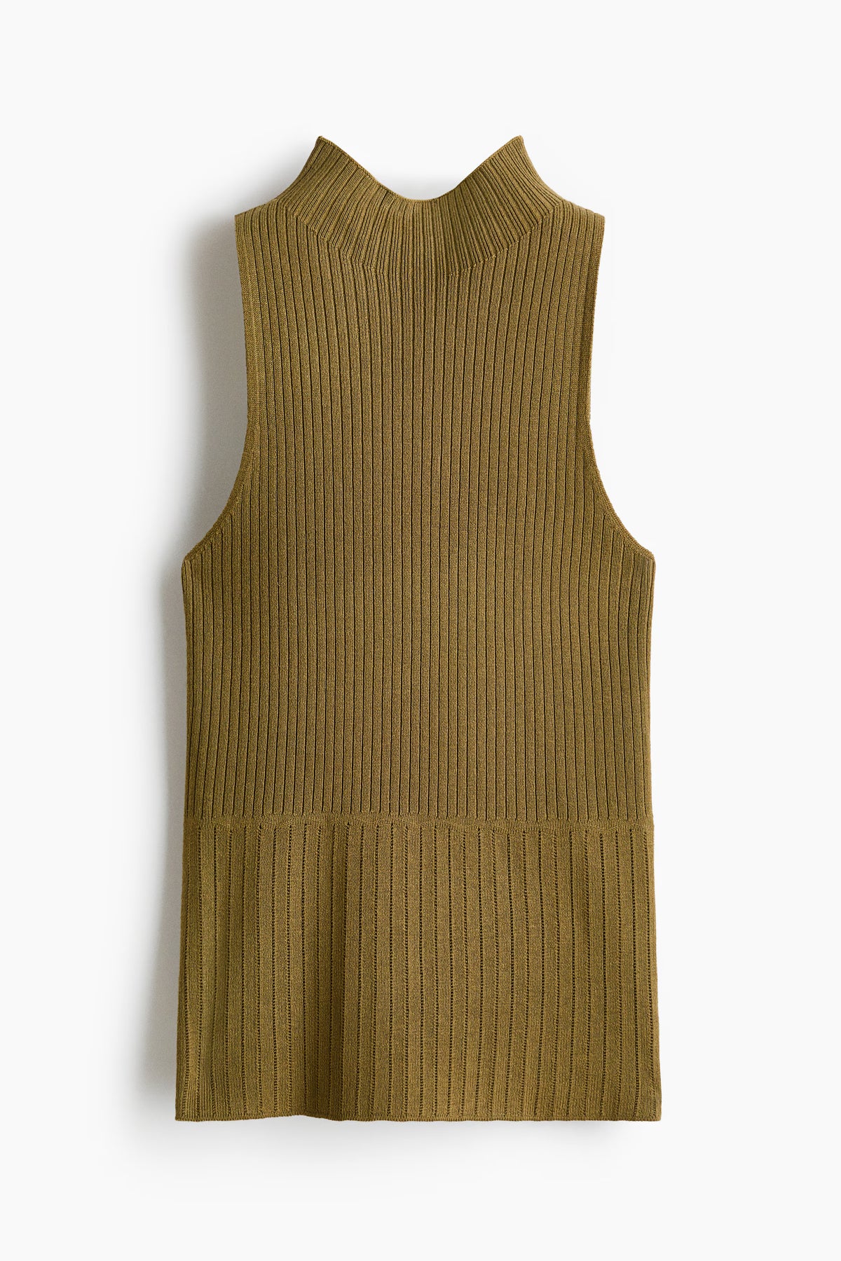 H & M Rib-Knit Turtleneck Top