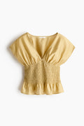 H & M Smocked Top