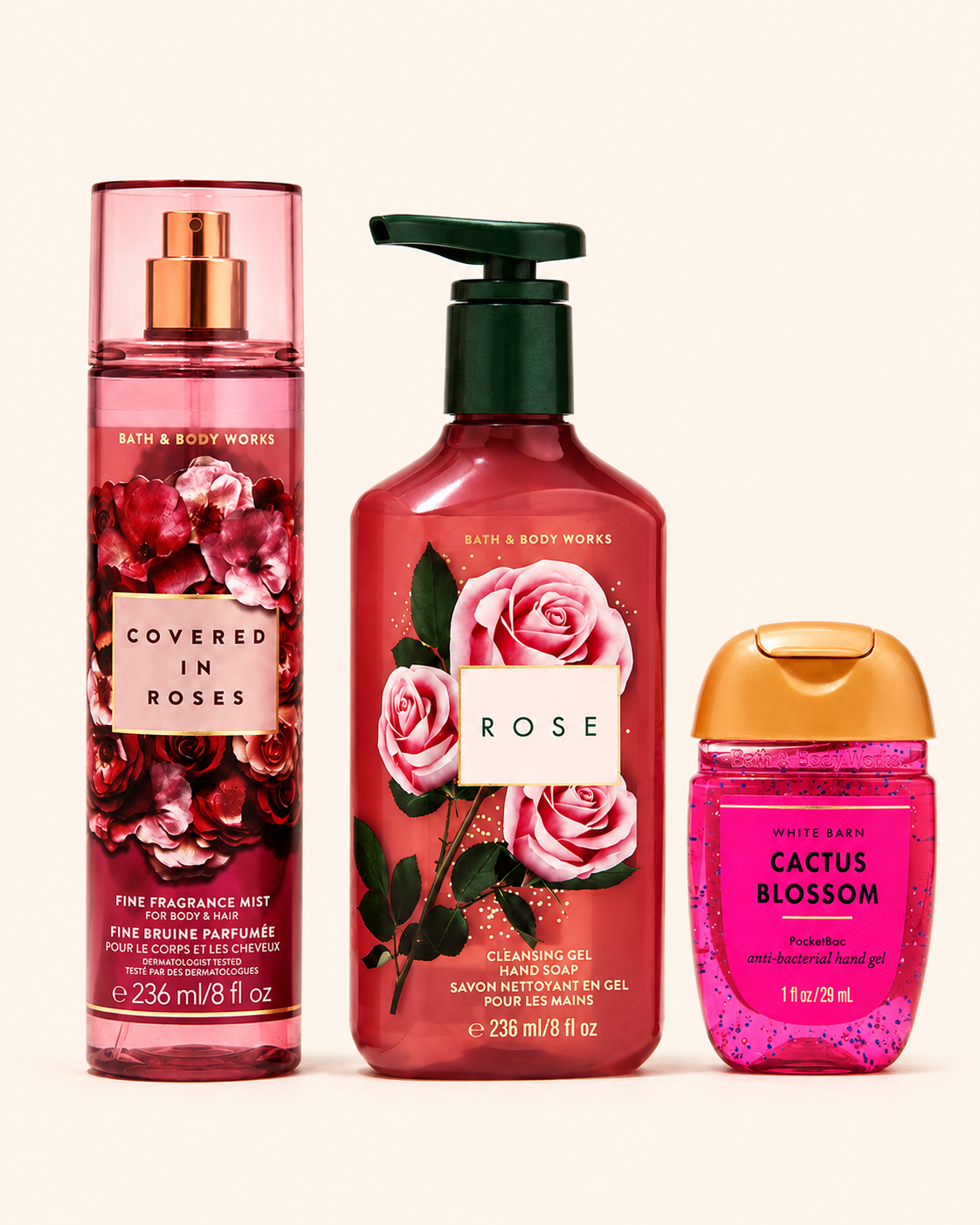 Rose Garden – Bath & Body Works Curated 3-Piece Bundle