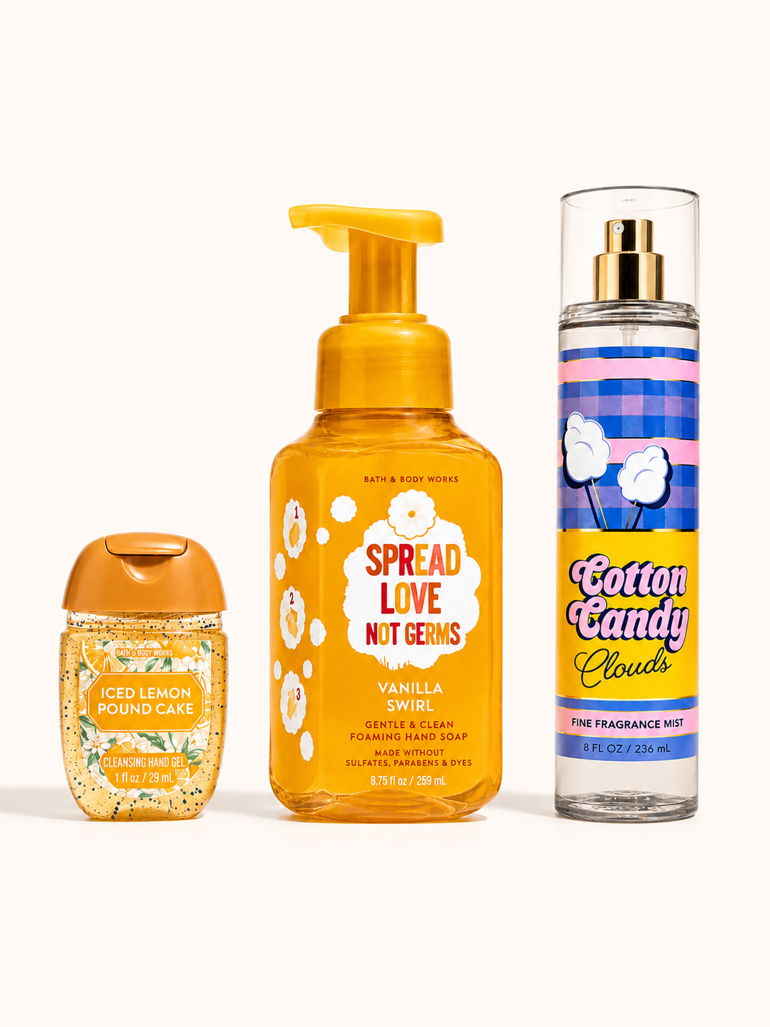 Sweet Treats – Bath & Body Works Curated 3-Piece Bundle