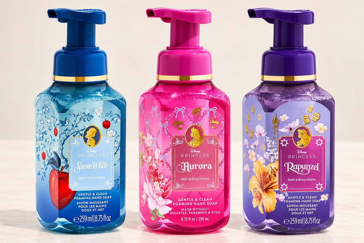 Princess Favourites – Hand Soap Set of 3