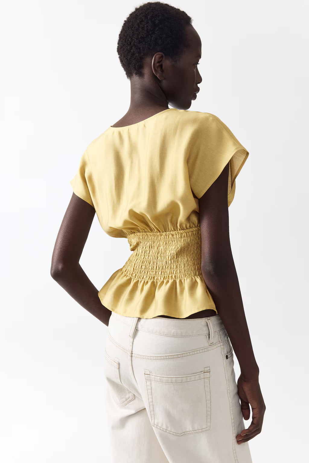 H & M Smocked Top