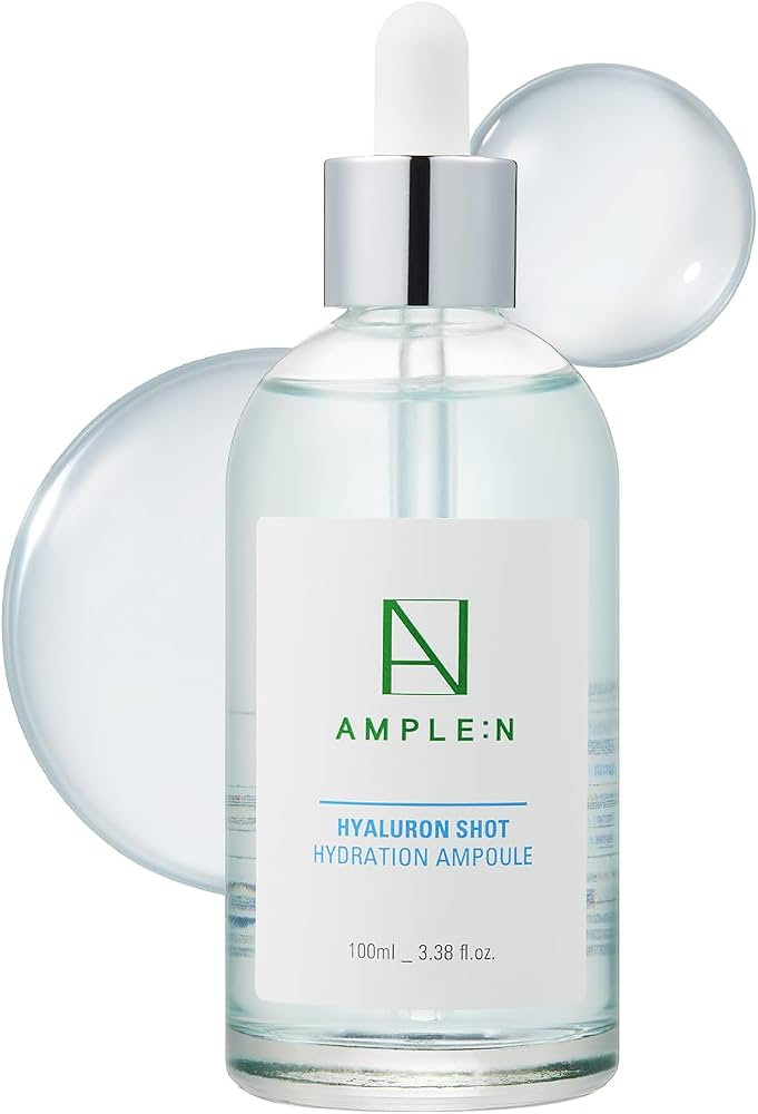 AMPLE N Hyaluron Shot Light Ampoule Hydrating Serum, 100 ml