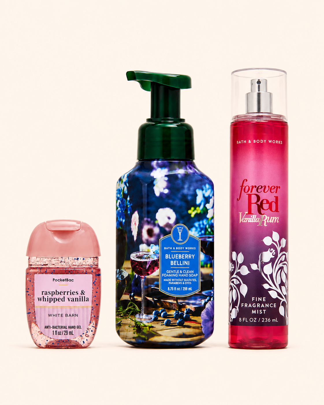 Berry Dessert – Bath & Body Works Curated 3-Piece Bundle
