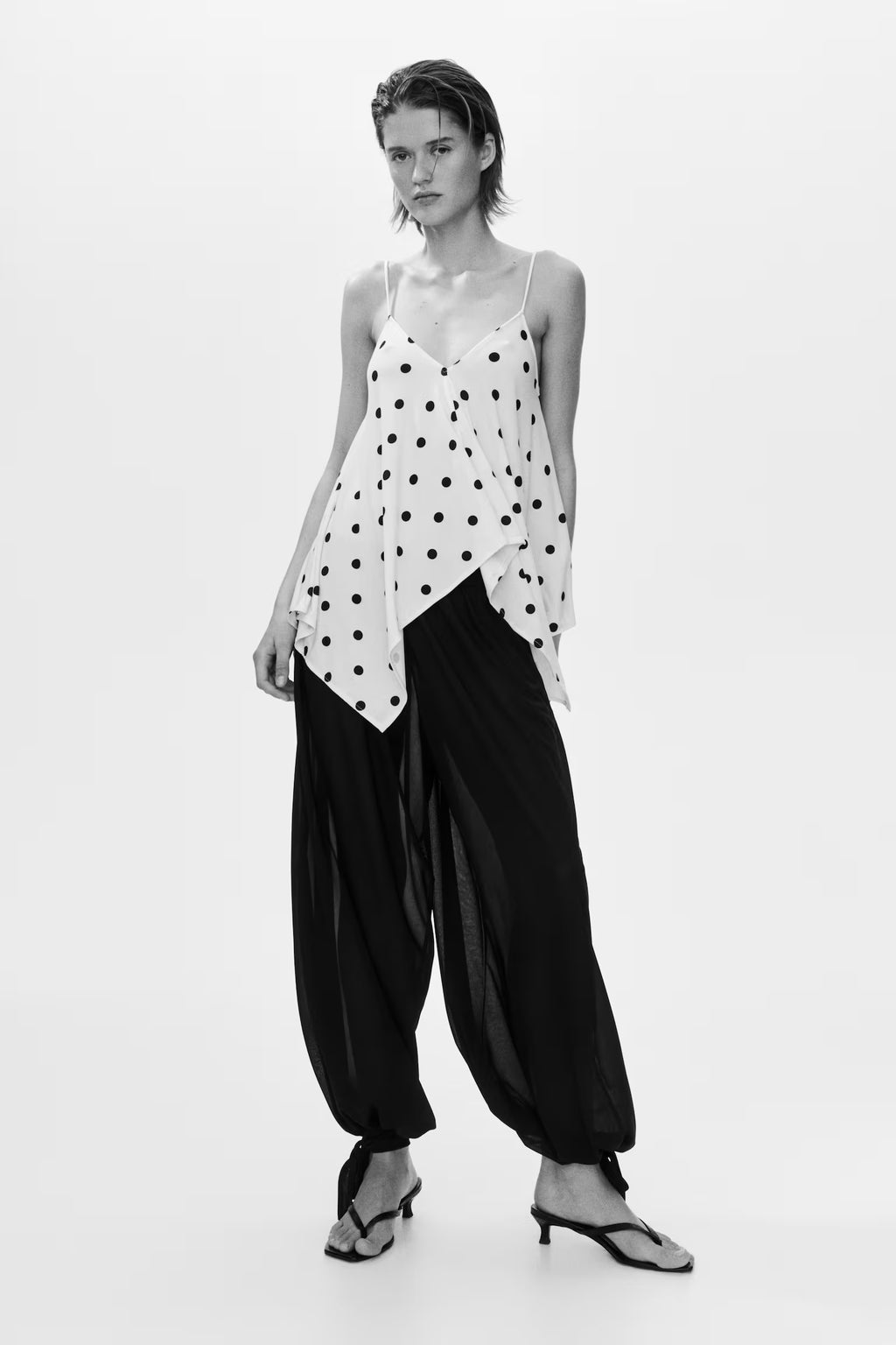 Loose-Fit Strappy Top