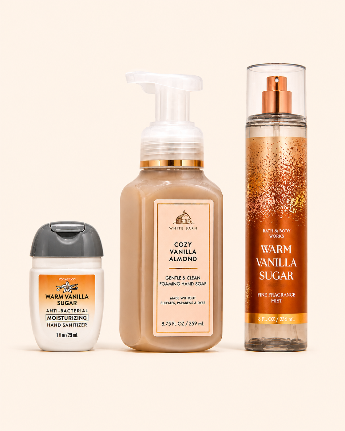 Vanilla Treats – Bath & Body Works Curated 3-Piece Bundle