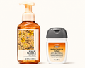 Warm Vanilla Sugar Duo Set – Hand Soap + Sanitizer